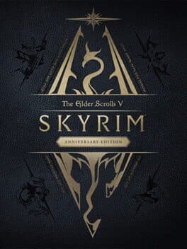 Capa de The Elder Scrolls V: Skyrim Anniversary Edition PS4 PS5 Mídia Digital