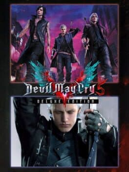 Capa de Devil May Cry 5 Deluxe + Vergil PS4 Mídia Digital